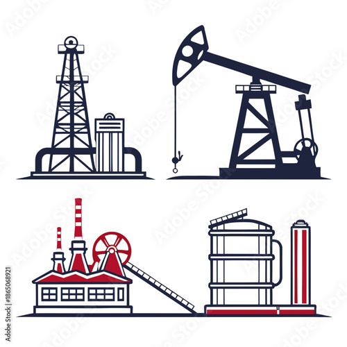 Industrial oil extraction and refinement