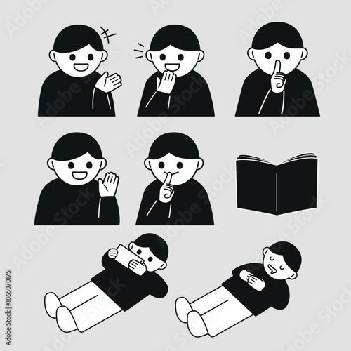 library etiquette be quiet don't talk, gaming, sleeping