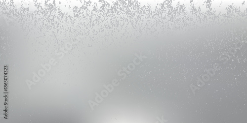 Grey Mulberry Washi Paper Noise Texture Background. Grainy Silver Texture With Soft Light And Gradient Monochrome Pattern