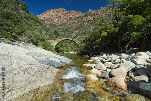 Gorges de la Spelunca - Ponte Pianella, Corsica, France