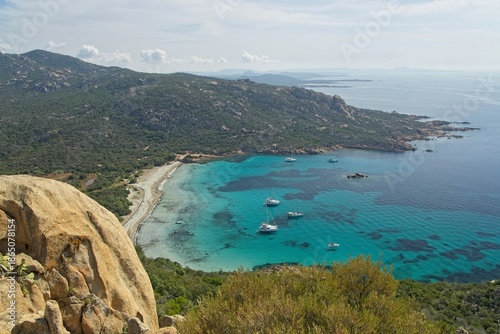 Roccapina Beach, Corsica, France