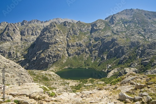Melo Lake, Restonica Valley, Corsica, France