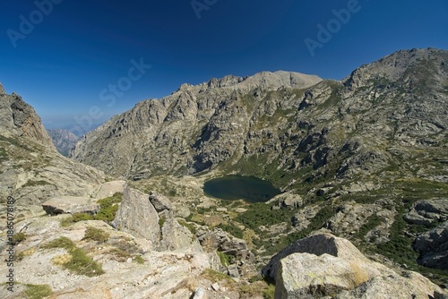 Melo Lake, Restonica Valley, Corsica, France