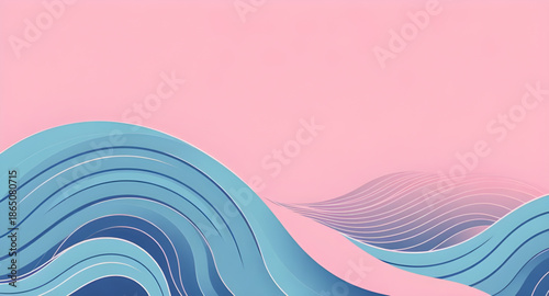 abstract, wavy, background, wave, pattern, texture, flow, smooth, curve, design, modern, colorful, gradient, dynamic, creative, artistic, graphic, vector, illustration, shape, line, motion, fluid, dig