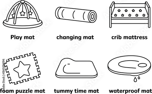 Baby page mats play page mats foam puzzle mats waterproof mats for infant playtime