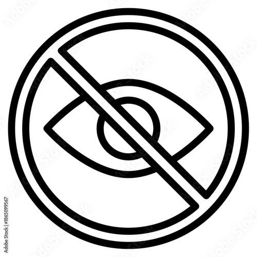 prohibition view vector