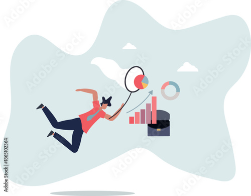 Collect data, statistics or datum diagram, information, research and analysis info, data consolidation,life and employment of people.