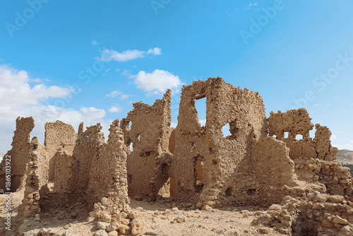 Canvastavla Ruins of the ancient city of Shali in the Siwa Oasis, Egypt
