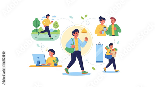 Man in Various Work and Page Page Page.