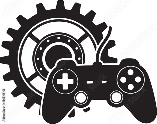 game controller and gear mechanism