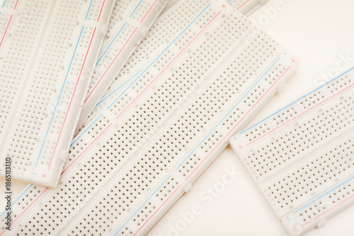 Принти на полотні A solderless board for electronics