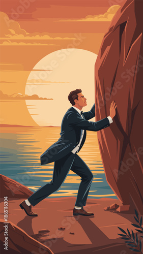 Under Construction Sign on Dark Textured Background, construction concept