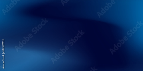Abstract dark blue and bright blue background with smooth blending texture design art template