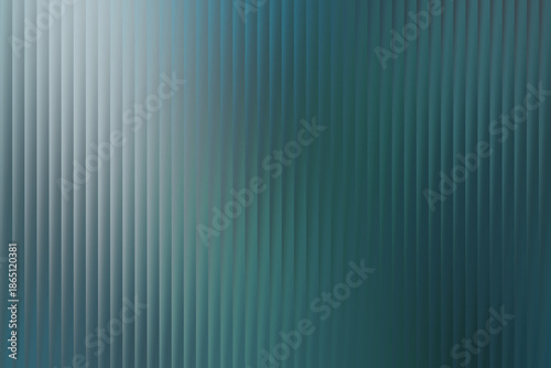 Subtle vertical frosted glass texture featuring a cool gradient blend from soft silver-blue to deep teal, offering excellent overlay potential for abstract design.