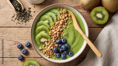 A delightful smoothie bowl ...