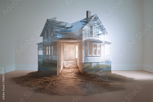 Dissolving House Concept of Transition
