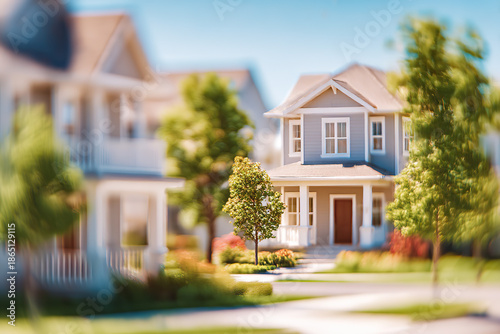 Suburban Family Home in Sunny Neighborhood