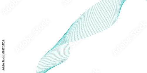 Abstract blue wave background featuring wavy vector lines and a digital curve pattern for a modern business wallpaper design with flowing energy and light texture