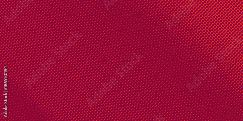 Pop art comic background. Halftone dotted pattern. Red print with circles. Red gradient color halftone background, pop art design. red abstract background with dot pattern, for sport, game theme .