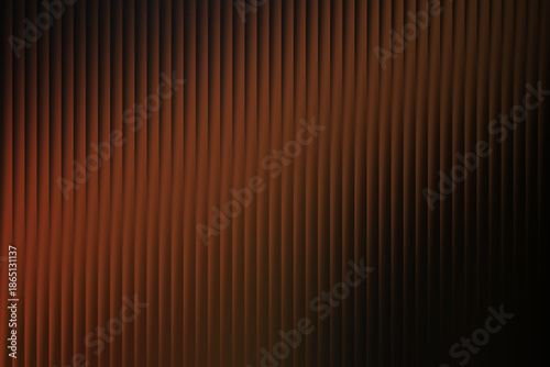 Dark warm brown corrugated panel texture fades into deep black edges, suggesting an interior architectural feature or somber backdrop for product display.