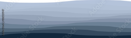 A series of blue wave layers create an abstract sea theme, perfect for nautical design use.