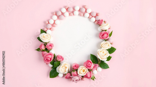 easter wreath with eggs