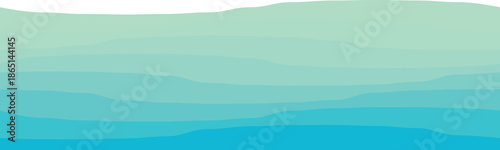 Calm ocean wave design featuring soothing gradient layers blending seamlessly.