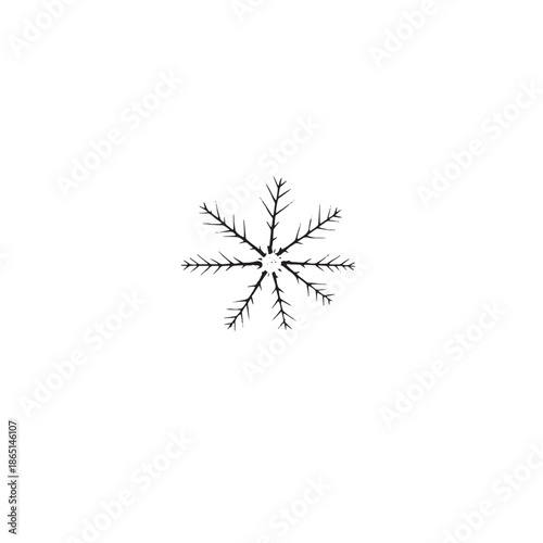 winter background with snow