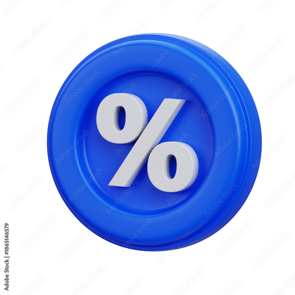 Obraz premium 3d percent illustration