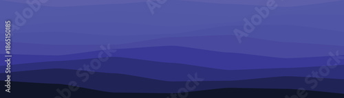 Abstract layered wave pattern in shades of blue, ideal for modern design backgrounds or digital art.