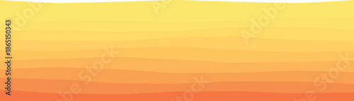 Vibrant abstract wave design featuring gradient shades from yellow to orange, creating a dynamic visual flow.