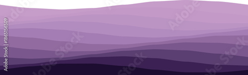 A series of abstract purple waves creating a layered pattern, perfect for design projects and backgrounds.