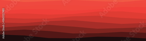 Artistic red wave pattern in gradient shades provides a striking visual for design projects.