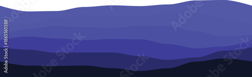 Vibrant abstract blue wave design with layered patterns, ideal for backgrounds or modern wall art.