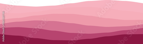 Abstract layers of pink waves creating a soothing gradient. ideal for design and creative projects.