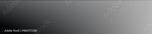 Abstract black and white stripes creating a smooth gradient pattern for modern design purposes.
