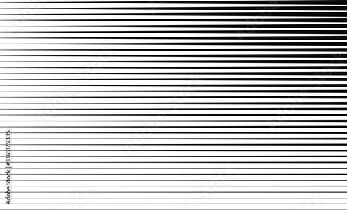 Minimalist black and white striped pattern with a gradient effect, perfect for modern design projects.