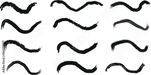 Collection of various eyebrow shapes and styles