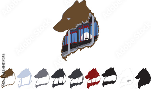 chain of the devil illustration animal 