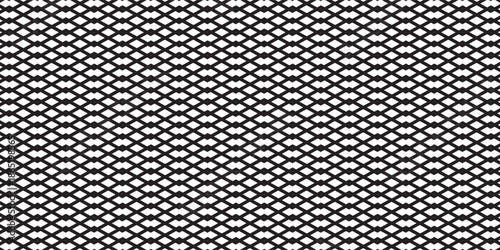 Black mesh texture isolated on white background, clipping path