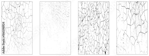 Distressed black texture. Dark grainy texture on white background. Grain noise particles. Rusted white effect. Vector illustration