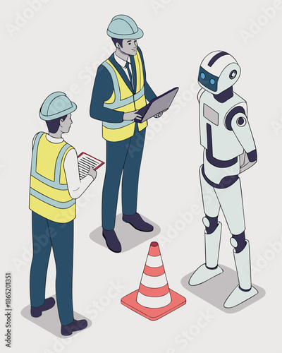 AI assistant analyzing electrical control panel problems, delivering real-time diagnostics to technicians for quicker and more efficient solutions, reducing downtime.