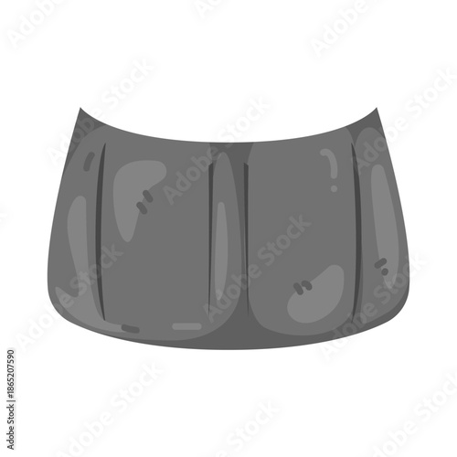 Illustration of Car Hood