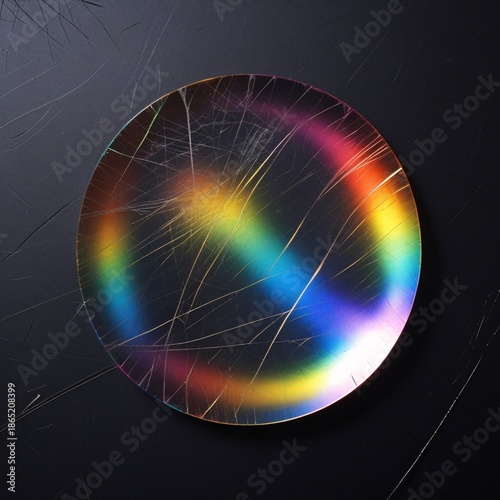 Abstract vector illustration of a glowing blue sphere with light effects and motion waves creating a digital energy technology background for science wallpaper