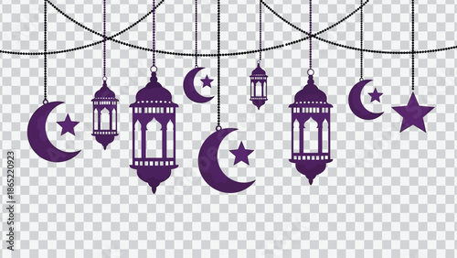 Vintage birdcage silhouette vector illustration with abstract winter Christmas patterns featuring holiday ornaments stars and antique lantern decorations for a celebration card design