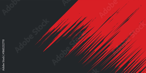 Background, contrast red and black color abstract template for business design. Technology style. You can use it for advertising, sports posters, templates, business presentations. Vector illustration