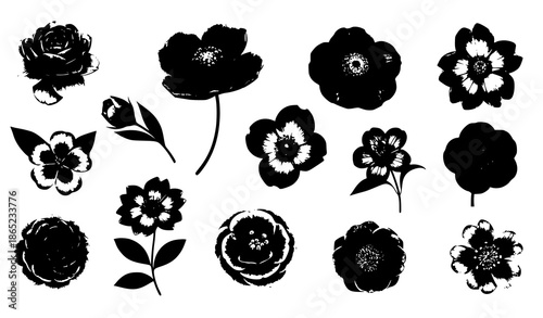 Minimal realistic double white mattress vector set on white background for home and interior use