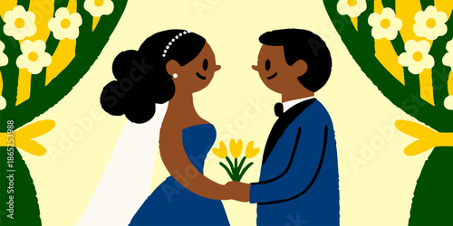 Elegant Wedding Ceremony with Floral Decor