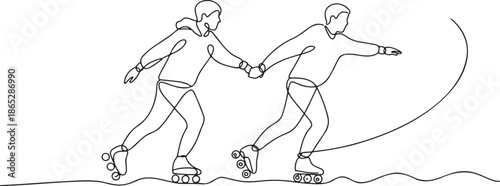 a-continuous-line-drawing-depicts-two-ro_KMlYzowiR2S5QPUaUgZYKw_Wt7D5VeZQ9eDaHdNjodwLQ_traced