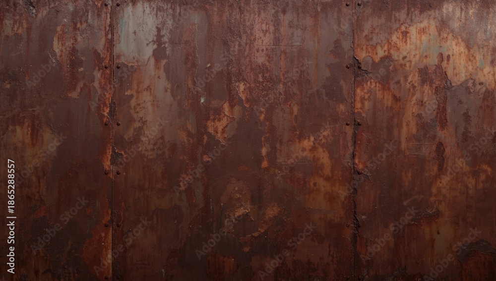 Fototapeta premium Old metal texture with rust in vintage aesthetic, suitable for layout or editorial use